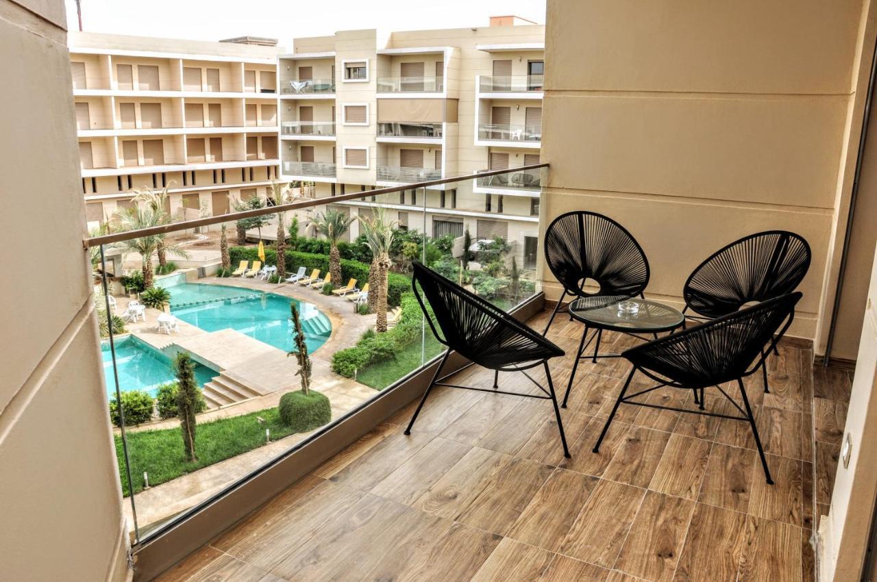 Royal Deluxe Diamond - Marrakech, Luxe Pool View Apartment Marrakesh Bagian luar foto